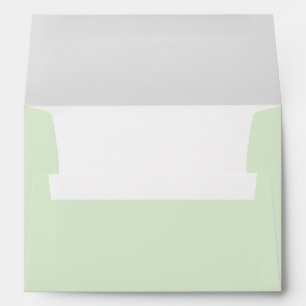 Light Green - Sage Elegant Modern Envelope