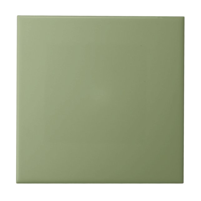 Light Green Solid Colour Tile (Front)