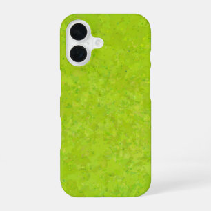 Light Green Texture Artistic iPhone 16 Case