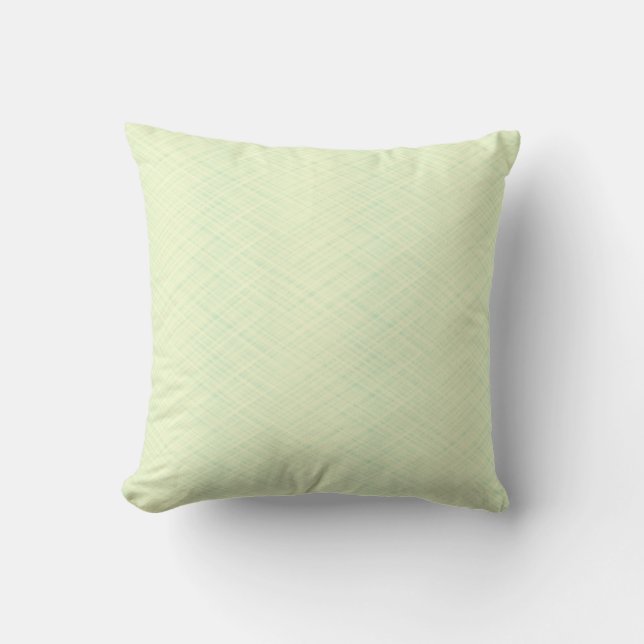 Light green textured. cushion (Front)