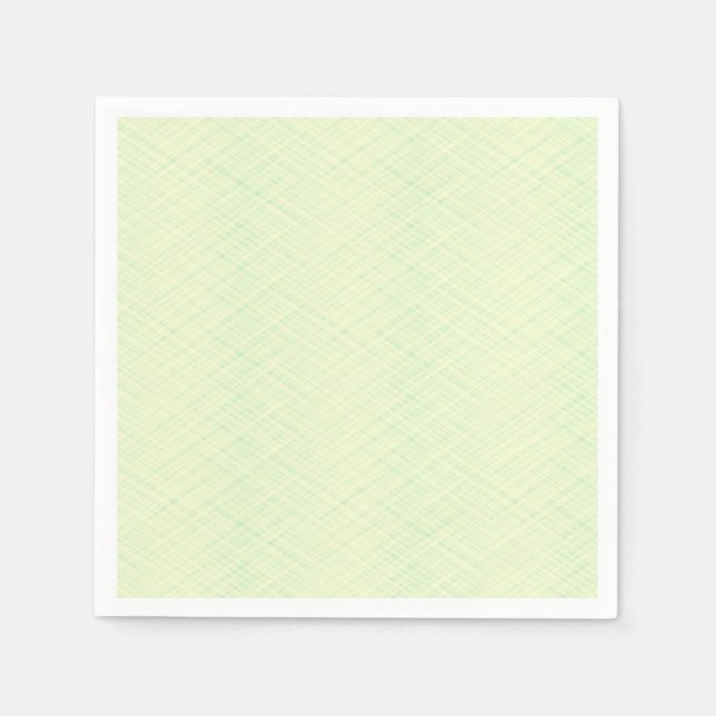Light green textured. napkin (Front)