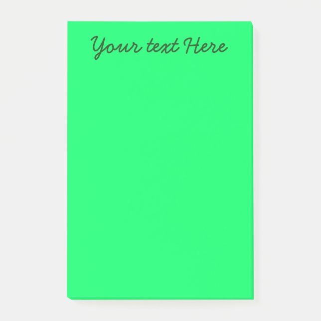 Light Green To Do List Post-it Notes (Front)