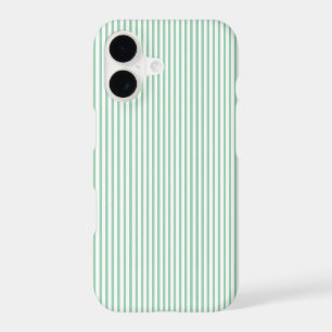  Light Green Vintage Ticking Stripe Farmhouse