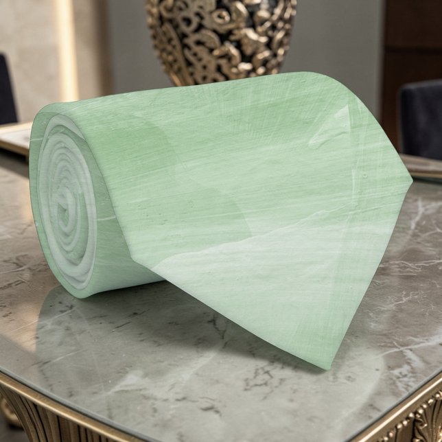 Light Green Watercolor Custom Necktie (Creator Uploaded)