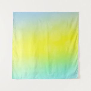 Light Green, Yellow abstract blurred background. C Tapestry