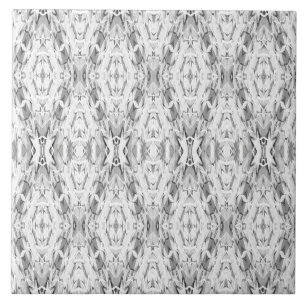Light grey abstract geometry pattern tile