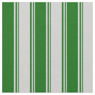Light Grey and Dark Green Coloured Pattern Fabric
