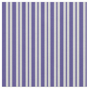 Light Grey and Dark Slate Blue Coloured Pattern Fabric