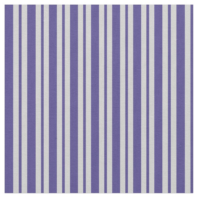 Light Grey and Dark Slate Blue Coloured Pattern Fabric (Close Up)