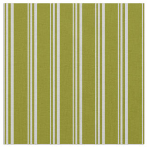 Light Grey and Green Coloured Lines Fabric