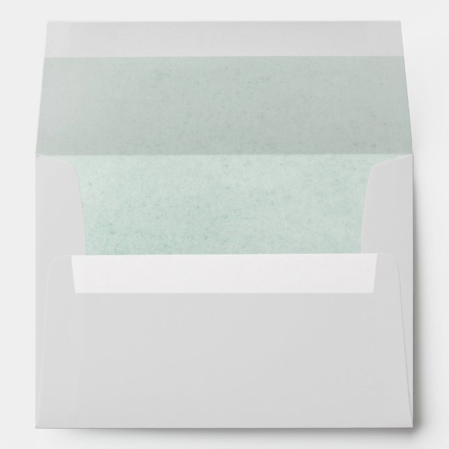Light Grey and Sage Green Elegant Neutral Envelope (Back (Bottom))