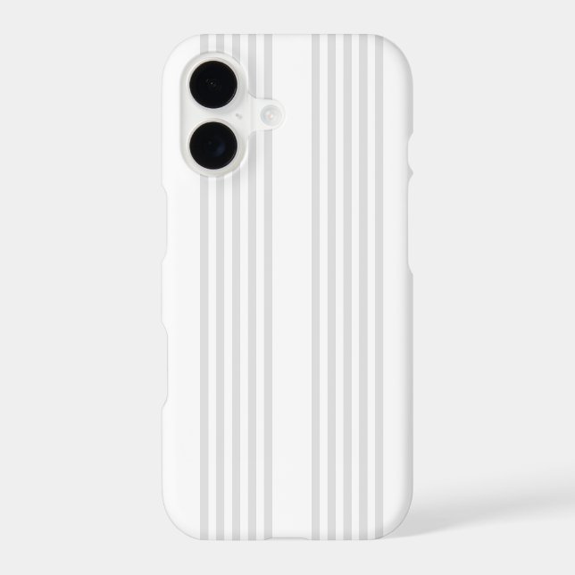 Light grey and white five stripes pattern (Back)