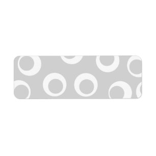 Light grey and white retro pattern.