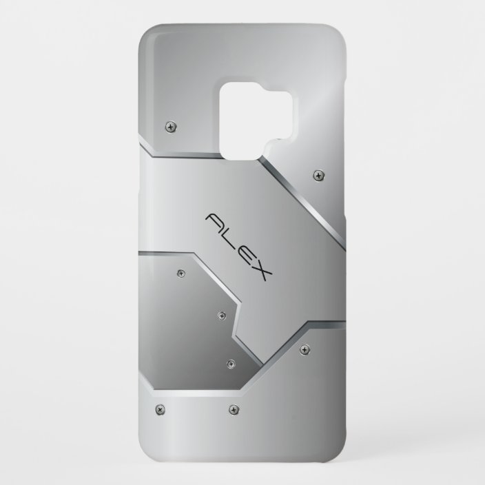 space gray aluminium case