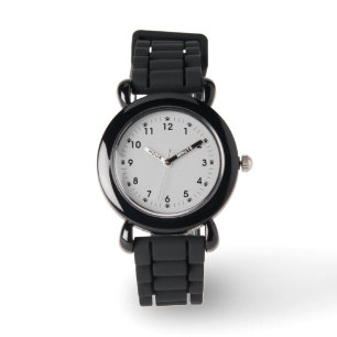 Light Grey Cat Paw Girls' Watch