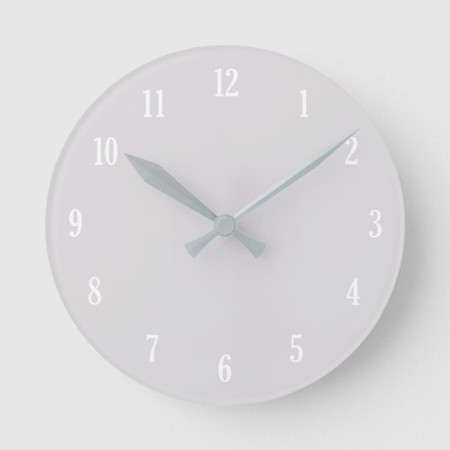 Light grey clock (Front)