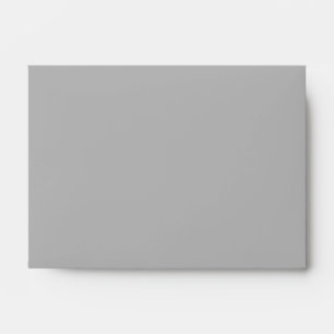 Light Grey Daisy Customisable Wedding Envelopes