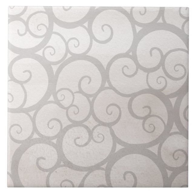Light grey decorations tile (Front)