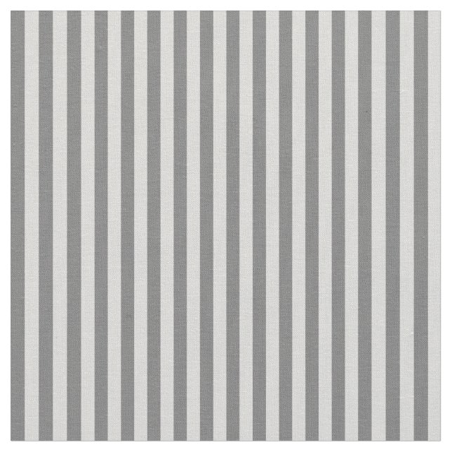 Light Grey & Dim Grey Coloured Stripes Fabric (Close Up)