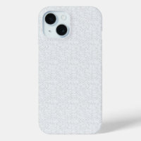 Light Grey Geometric Floral |Modern Summer Pattern