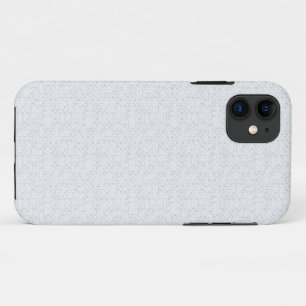 Light Grey Geometric Floral Modern Summer Pattern iPhone 11 Case