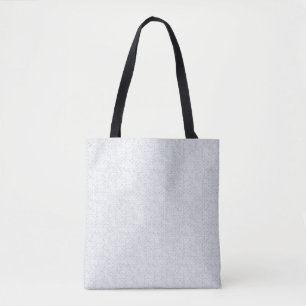 Light Grey Geometric Floral  Modern Summer Pattern Tote Bag