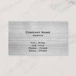 Light Grey Granite Business Card