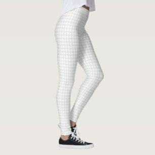 Light Grey Houndstooth Leggings