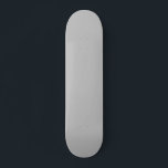 Light Grey Skateboard<br><div class="desc">Light Grey Skateboard. Grey colour skate deck. Plain colour grey. Grey solid colour skateboard</div>