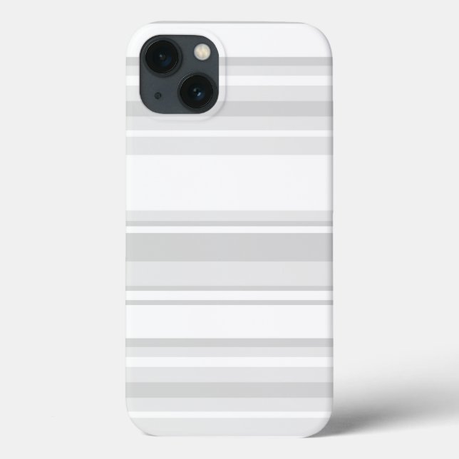 Light grey stripes Case-Mate iPhone case (Back)