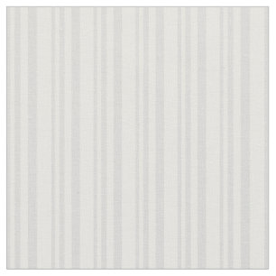 Light Grey & White Coloured Stripes Pattern Fabric