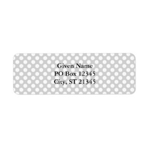 Light Grey with Dots