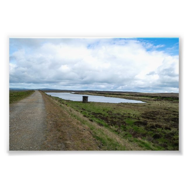 Light Hazzles Reservoir Photo Print (Front)