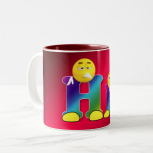 Light Heart    Two-Tone Coffee Mug