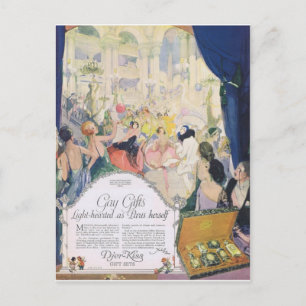 Light-hearted as Paris Herself Postcard