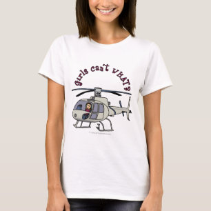 Light Helicopter Girl T-Shirt