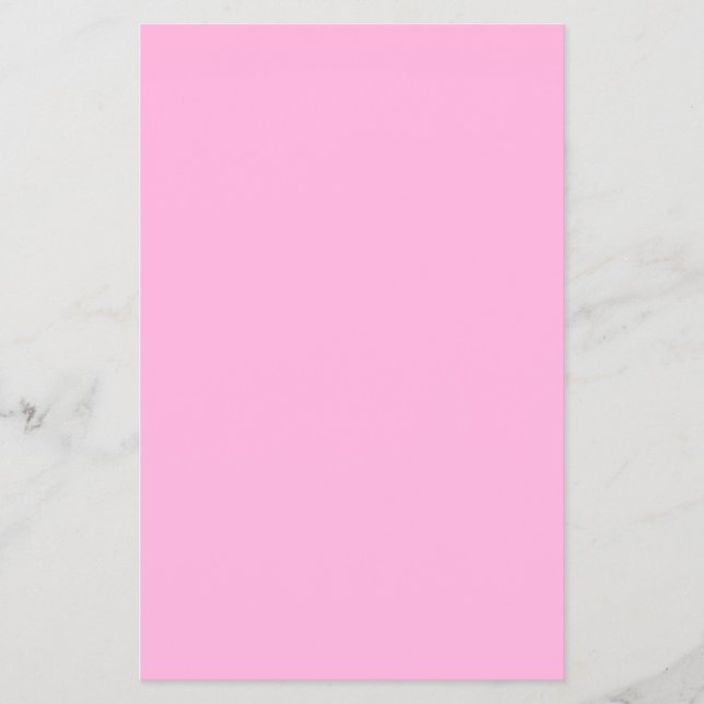 Light Hot Pink Solid Color Flyer (Front)