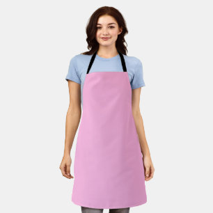 Light Hot Pink Solid Colour Apron