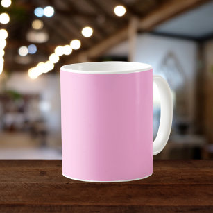 Light Hot Pink Solid Colour Coffee Mug