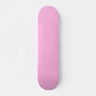 Light Hot Pink Solid Colour Skateboard