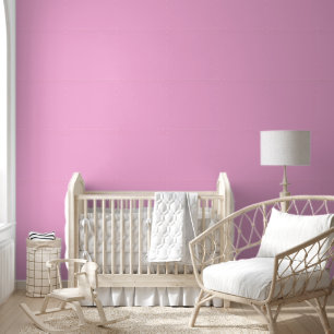 Light Hot Pink Solid Colour Wallpaper