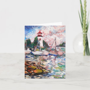 Light House Card