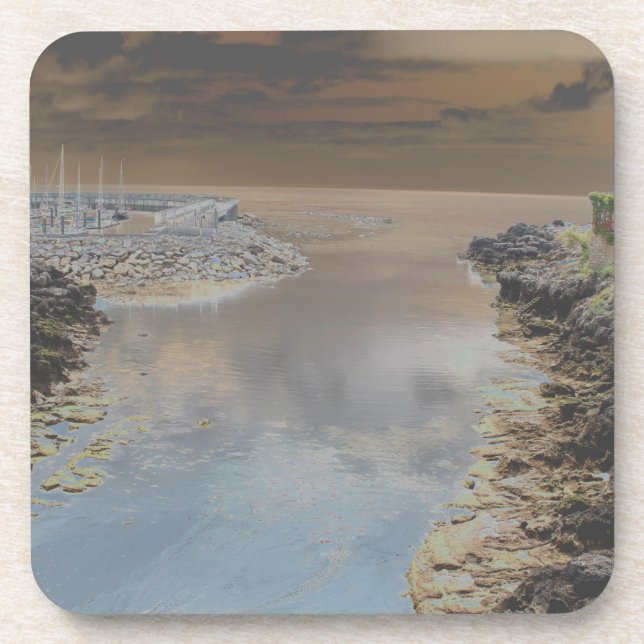 Light house in Cascais Portugal Coaster (Front)