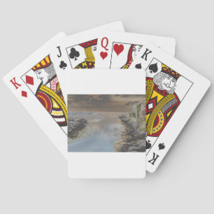 Light house in Cascais Portugal Playing Cards