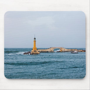 Light house mouse mat