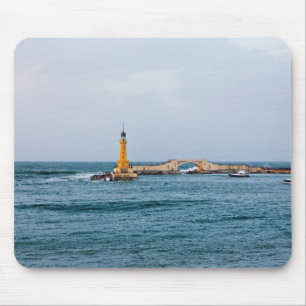 Light house mouse mat