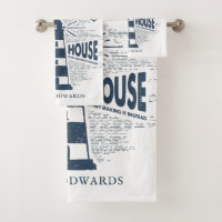 Light House Personalised Family Name