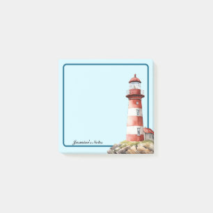 Light house red 1 Post-It Notes