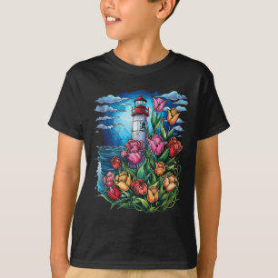 Light House Seaside House Sailing Boating Sea Ligh T-Shirt