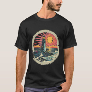 Light House Seaside House Sailing Boating Sea Ligh T-Shirt
